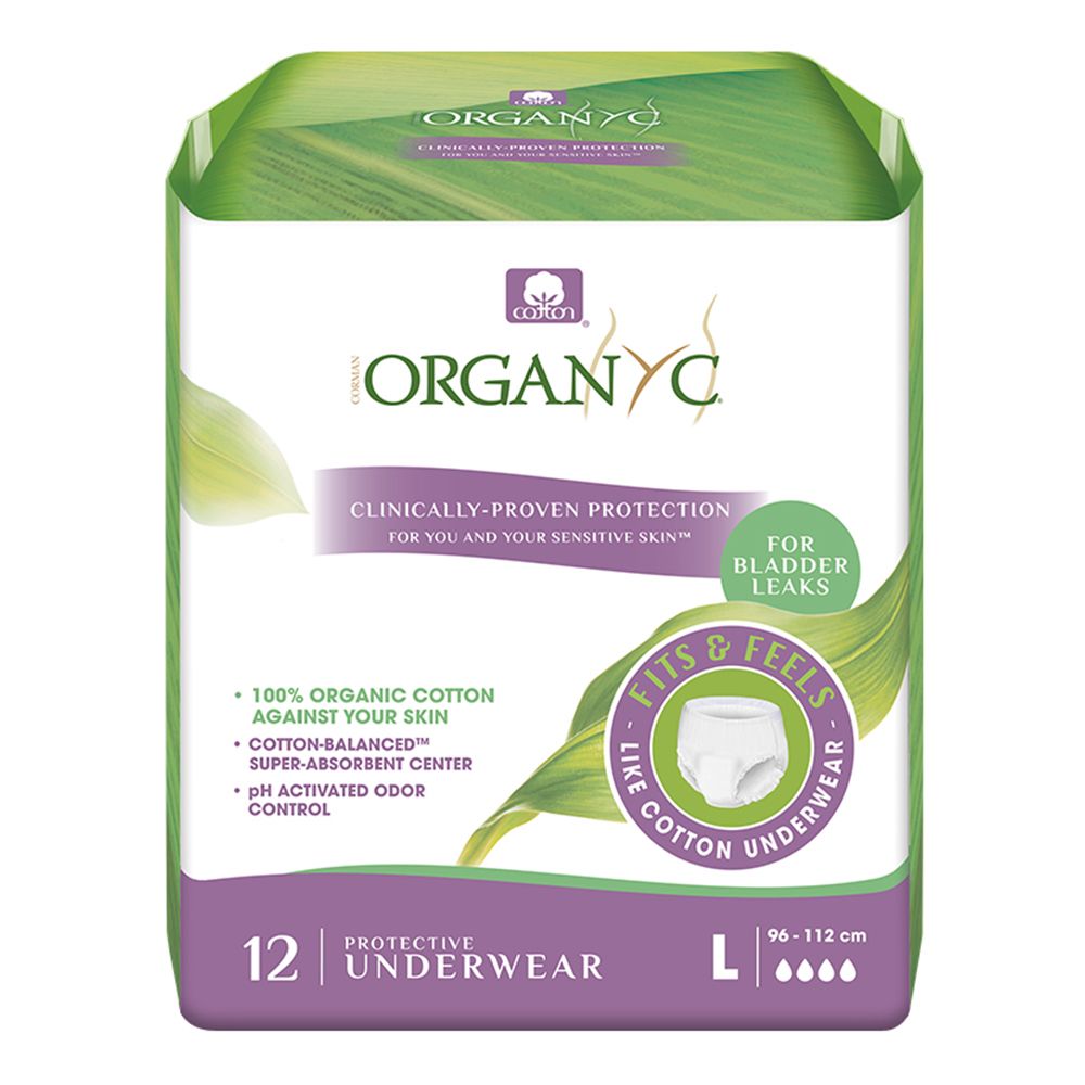 Organyc Protective Underwear Size L Organyc Yallatoys