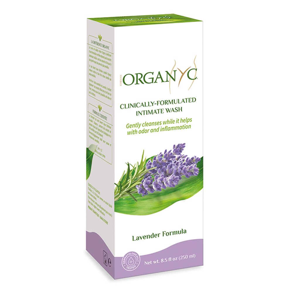 Organyc Intimate Wash With Lavender 250ml Organyc Yallatoys