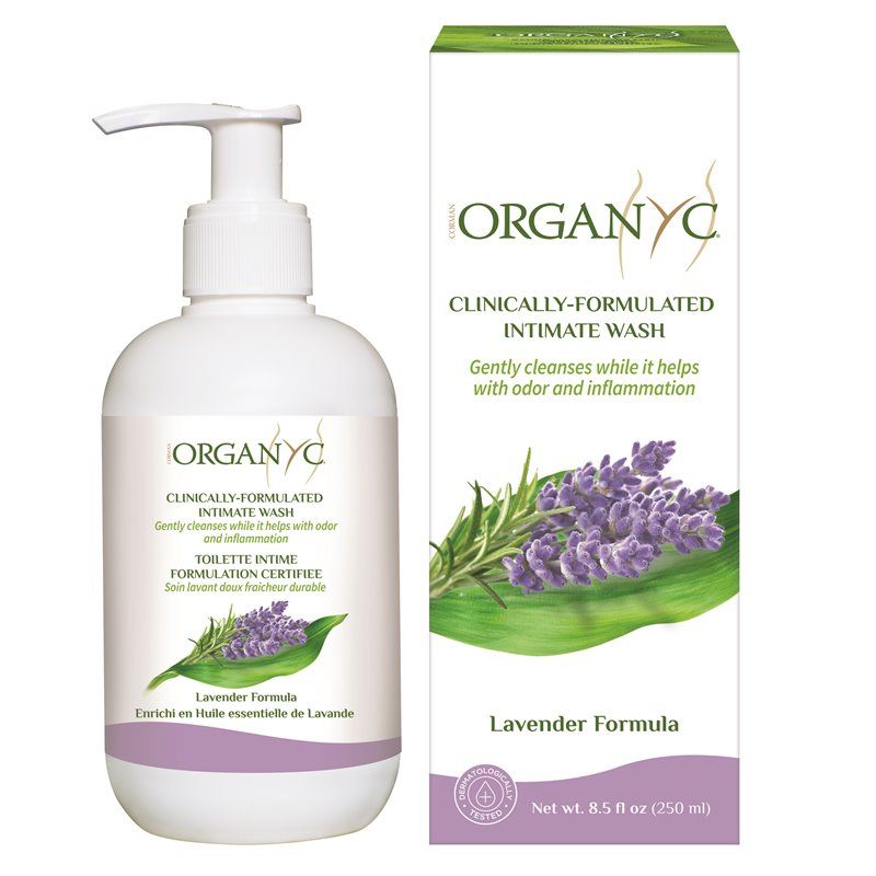 Organyc Intimate Wash With Lavender 250ml Organyc Yallatoys