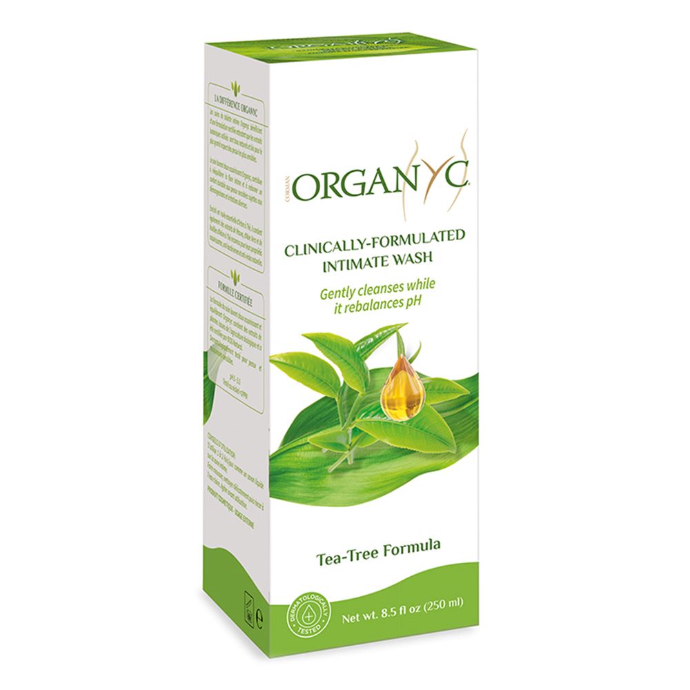 Organyc Intimate Wash With Tea Tree 250ml Organyc Yallatoys