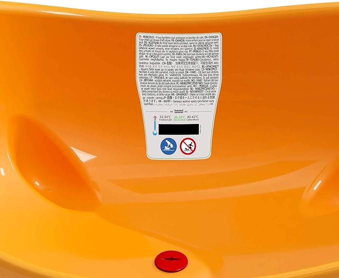 Okbaby Laguna Baby Bath Orange OKBABY Yallatoys
