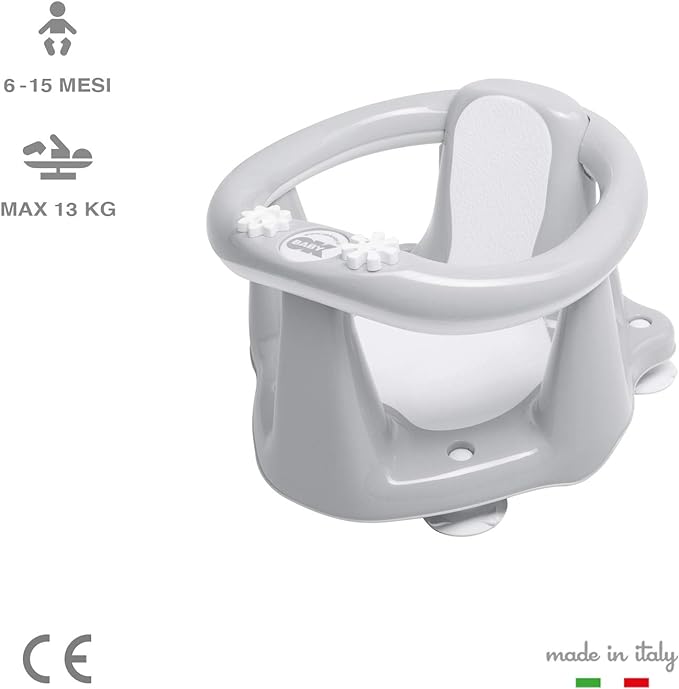 Okbaby Flipper Evolution Bath Ring Grey OKBABY Yallatoys