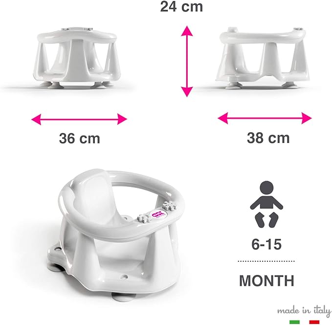 Okbaby Flipper Evolution Bath Ring Grey OKBABY Yallatoys