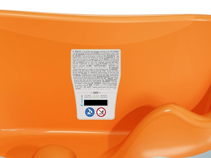 Okbaby Onda Baby Bath Without Support Orange OKBABY Yallatoys