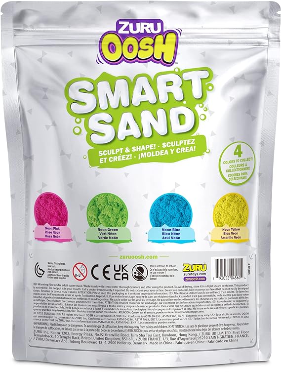 Buy Oosh Smart Sand 1Kg (Sold Separately Subjected to Availability) | Yallatoys.com