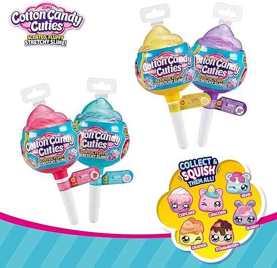 Buy Oosh Slime Cotton Candy Cuties Series 2 (Sold Separately Subject to Availability) | Yallatoys.com