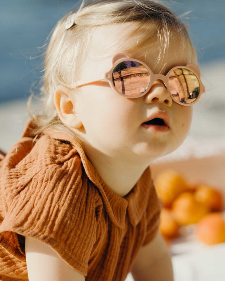 Buy Ki Et La Ourson Sunglasses Peach 2-4 years | Yallatoys.com