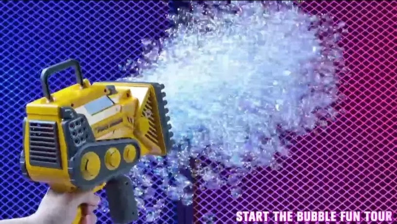 Buy Bubble Gun Engineering Car 80Holes Automatic Gun with light Rechargeable | Yallatoys.com