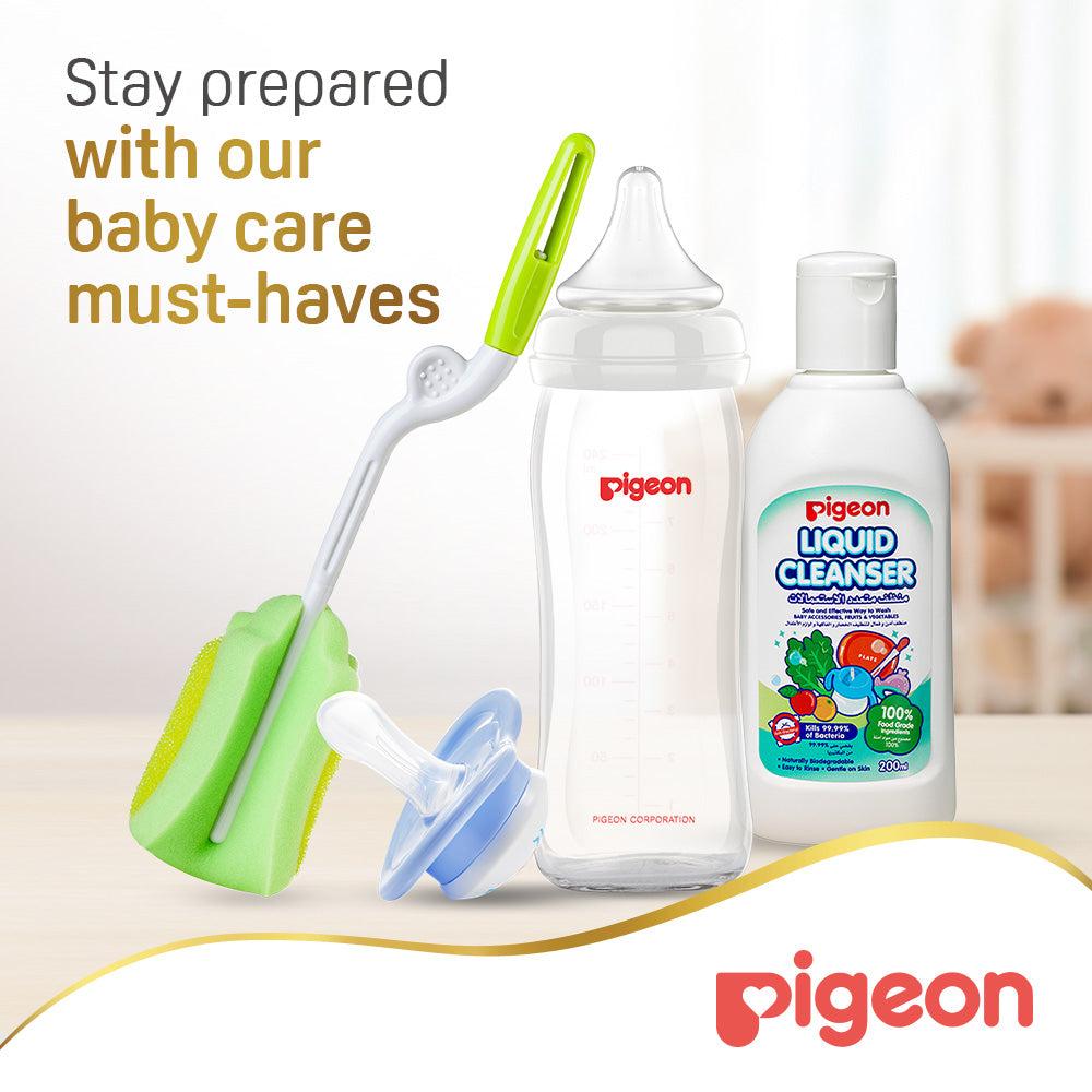 Pigeon Glass Bottle Wn 240 Ml Plain Pigeon Yallatoys