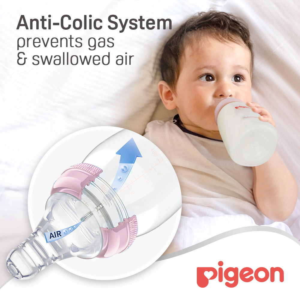 Pigeon Plastic Bottle Sn Clear 120 Ml Pigeon Yallatoys