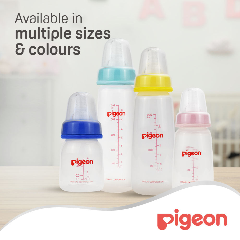 Pigeon Plastic Bottle Sn Clear 120 Ml Pigeon Yallatoys