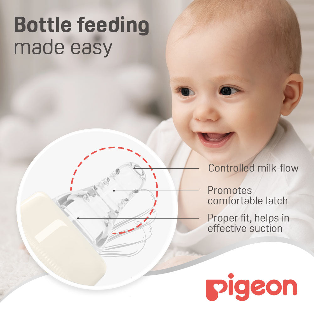 Pigeon Glass Bottle Sn Clear 240 Ml Pigeon Yallatoys