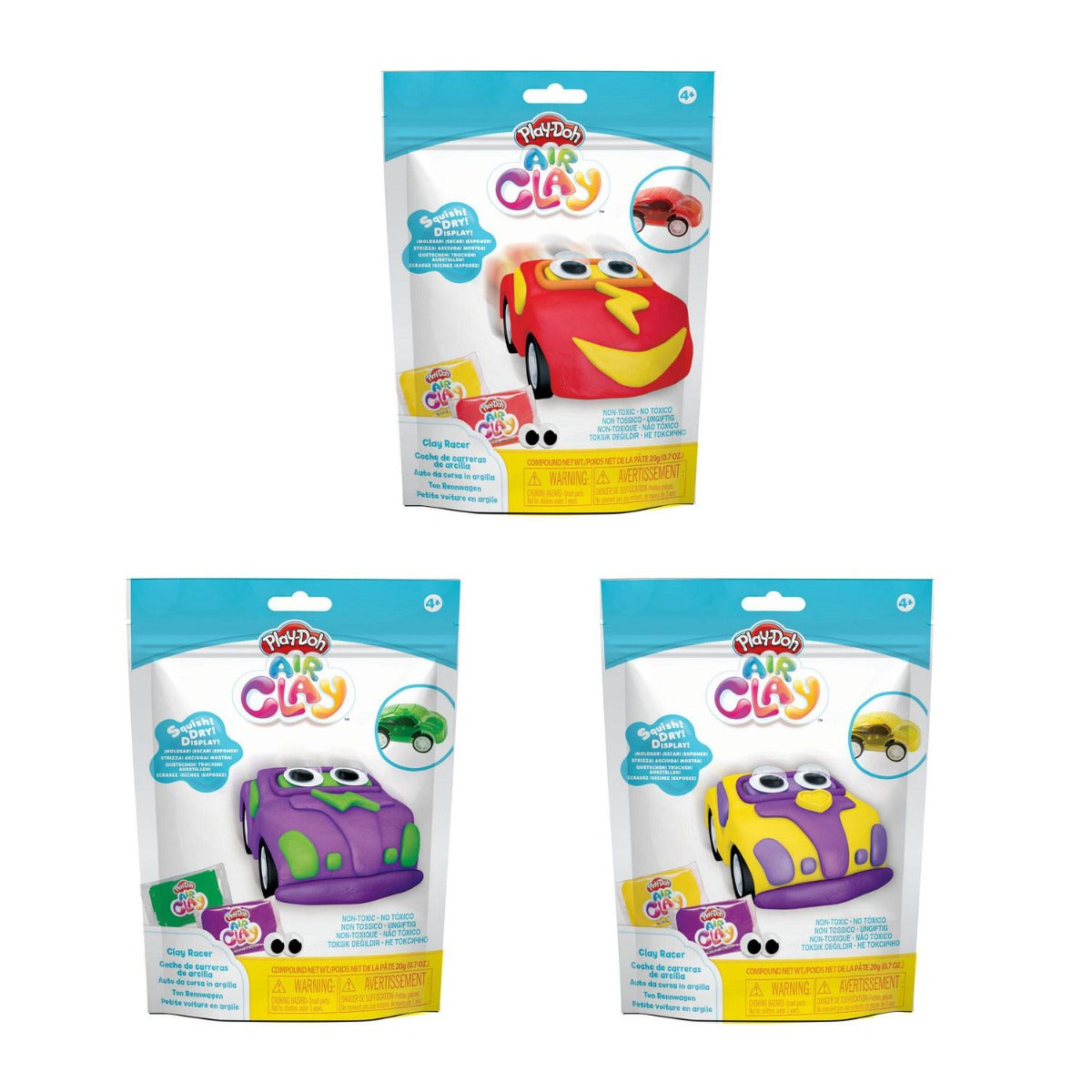 Buy Play Doh Air Clay Racers Pack (Sold Separately Subject to Availability) | Yallatoys.com