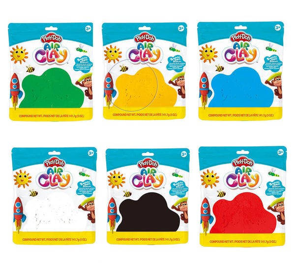 Buy Play Doh Air Clay Colour Pack 5oz (Sold Separately Subject to Availability) | Yallatoys.com