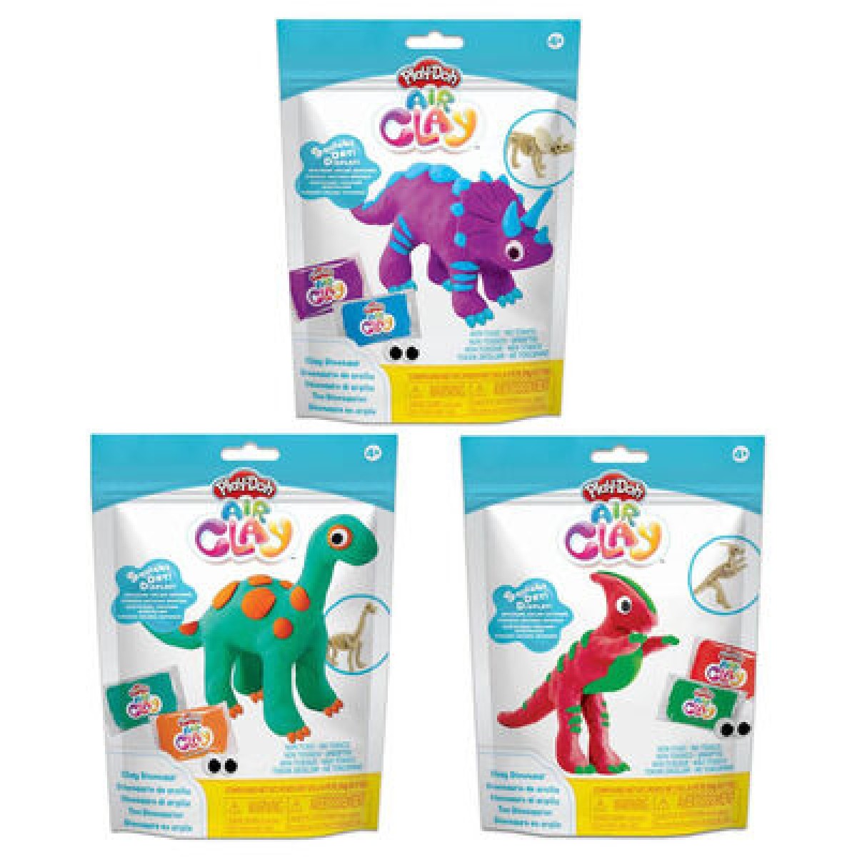 Buy Play Doh Air Clay Dinosaur Pack (Sold Separately Subject to Availability) | Yallatoys.com