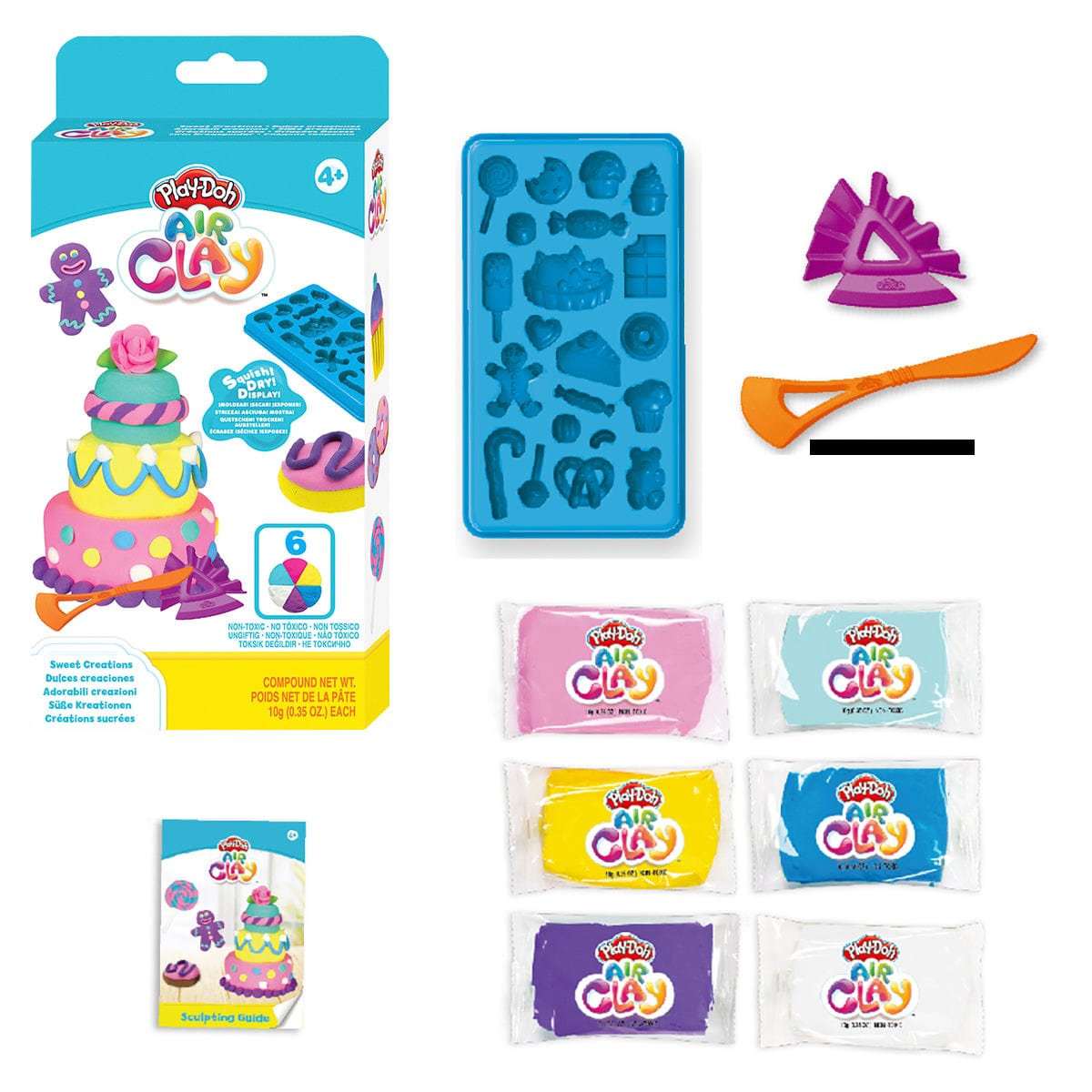 Buy Play Doh Air Clay Sweet Creations | Yallatoys.com