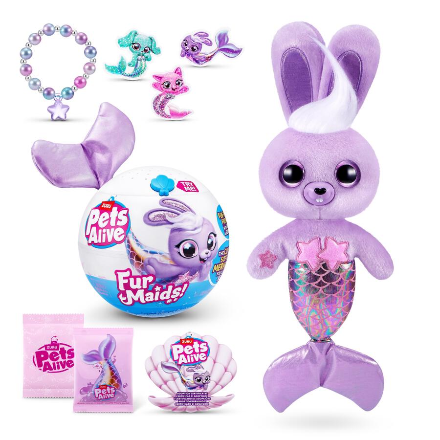 Buy Pets Alive Furmaids by Zuru Mermaid Plush | Yallatoys.com