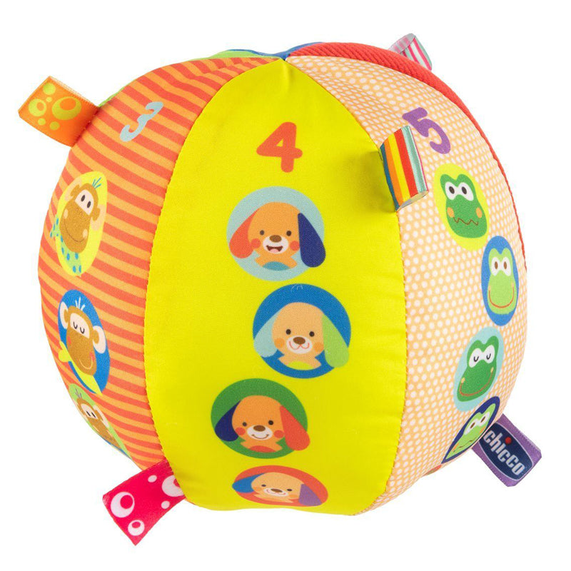 Chicco Soft Multi-Coloured Baby Ball Chicco Yallatoys