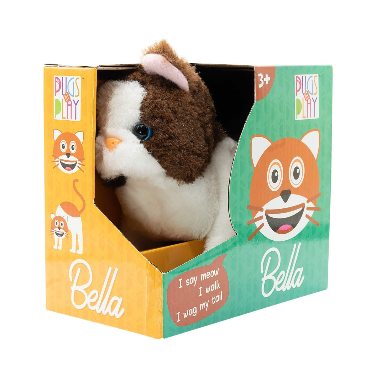 Buy Pugs At Play Walking Bella 6.5inch | Yallatoys.com
