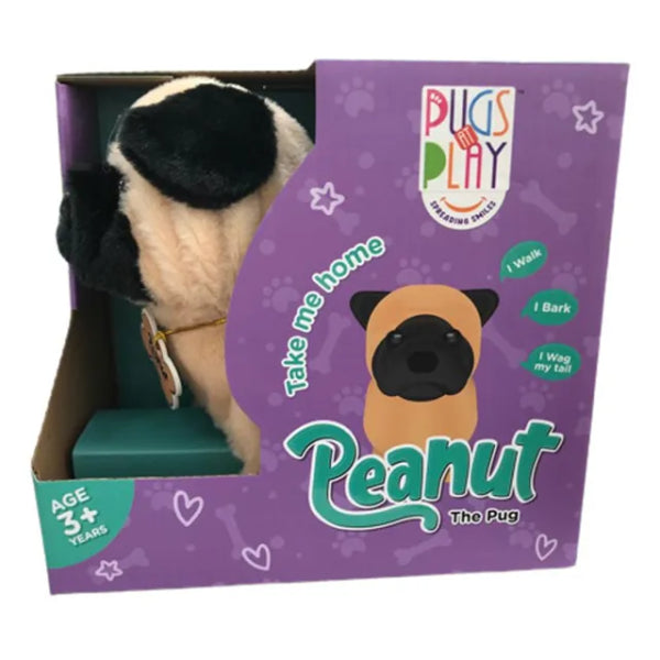 Buy Pugs At Play Walking Pug 6.5inch | Yallatoys.com