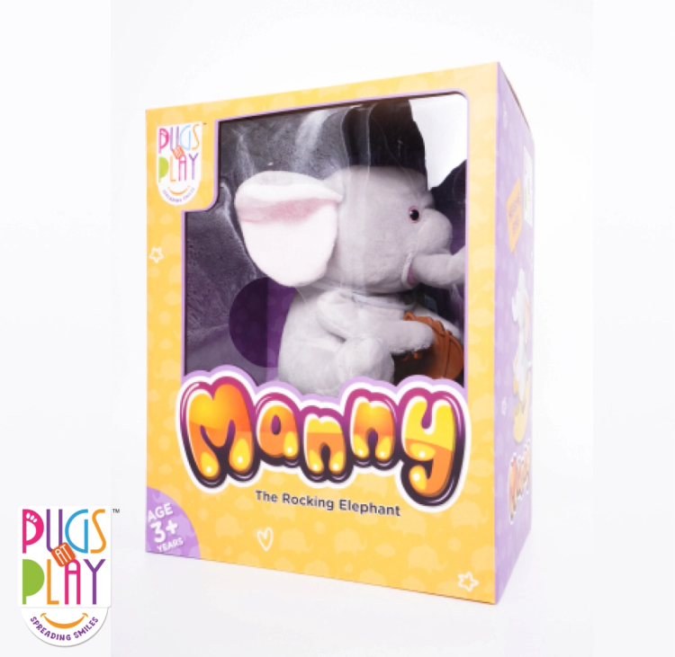 Buy Pugs At Play Rocking Manny | Yallatoys.com