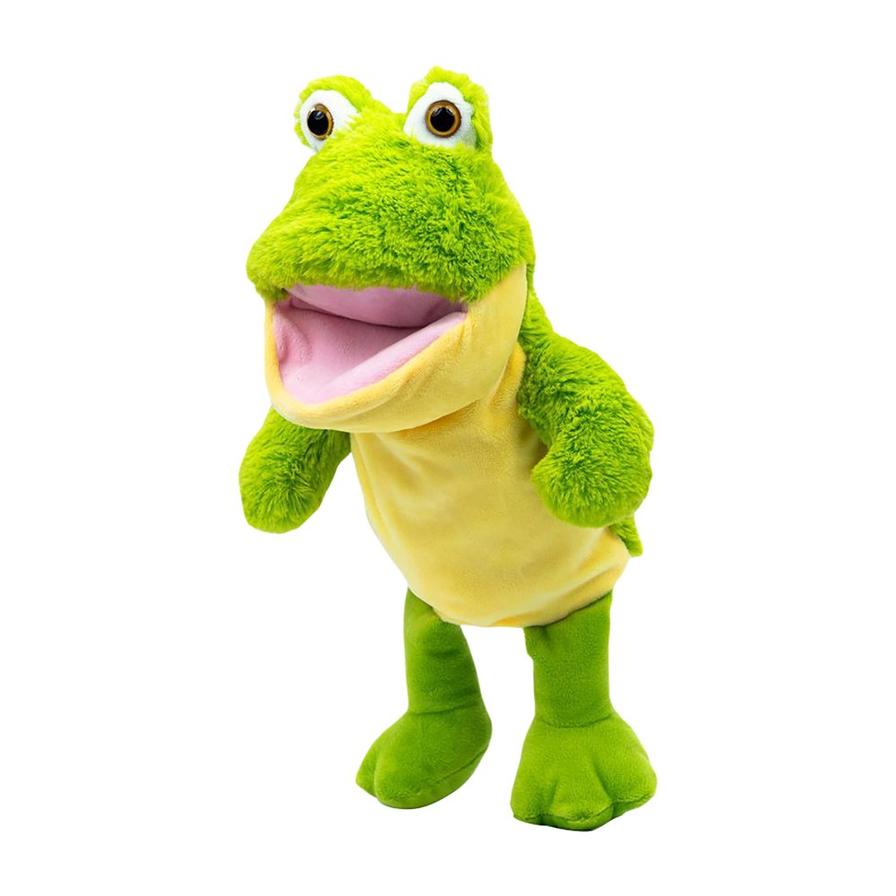Buy Pugs At Play Sing Smile Frog Hand Puppet | Yallatoys.com