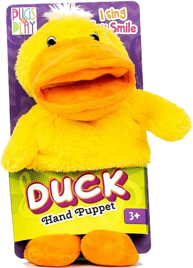 Buy Pugs At Play Sing Smile Duck Hand Puppet | Yallatoys.com
