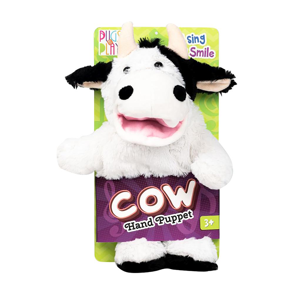 Buy Pugs At Play Sing Smile Cow Hand Puppet | Yallatoys.com