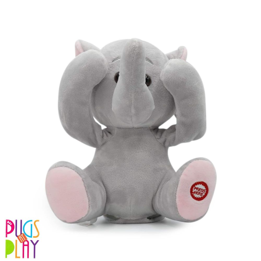Buy Pugs At Play Peek A Boo Manny Elephant | Yallatoys.com