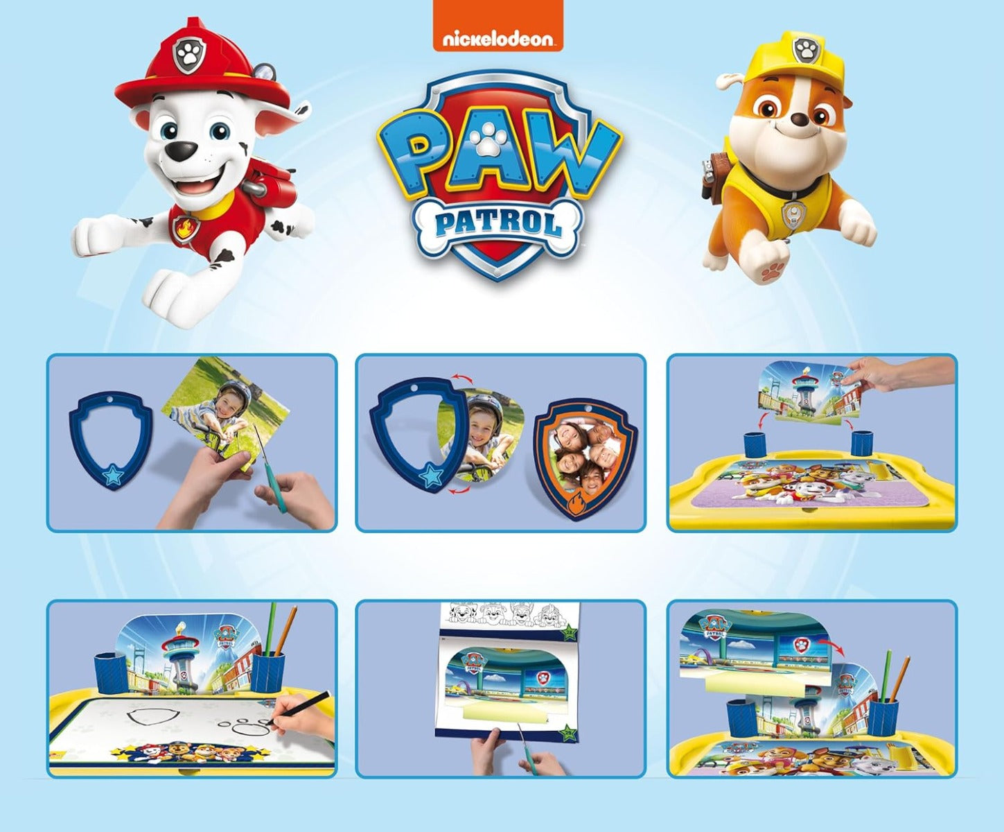 Buy Paw Patrol Creative Art Desk | Yallatoys.com