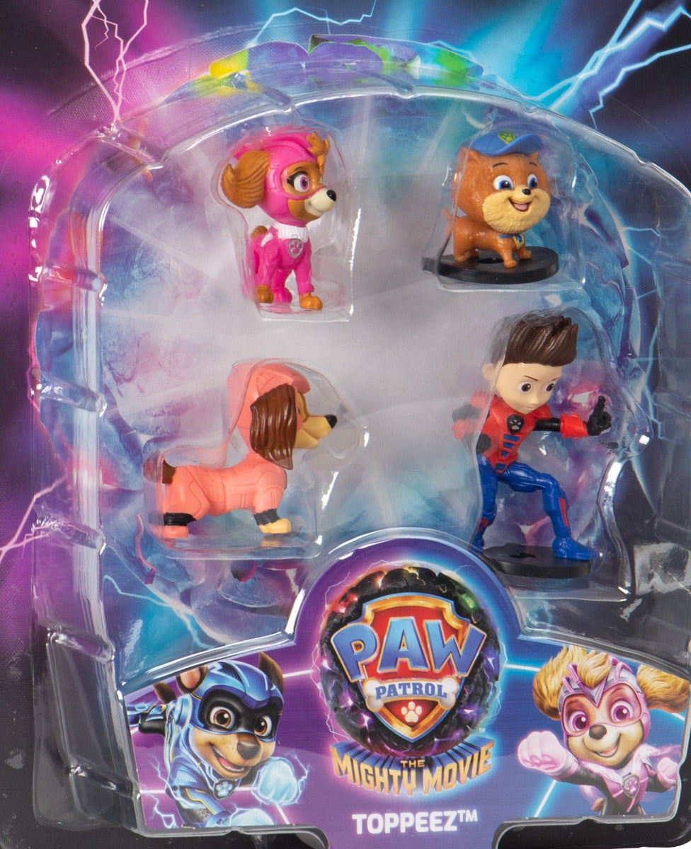 Buy Paw Patrol The Mighty Movie Pencil Toppers blister pack Of 4 (Sold Separately Subject to Availability) | Yallatoys.com