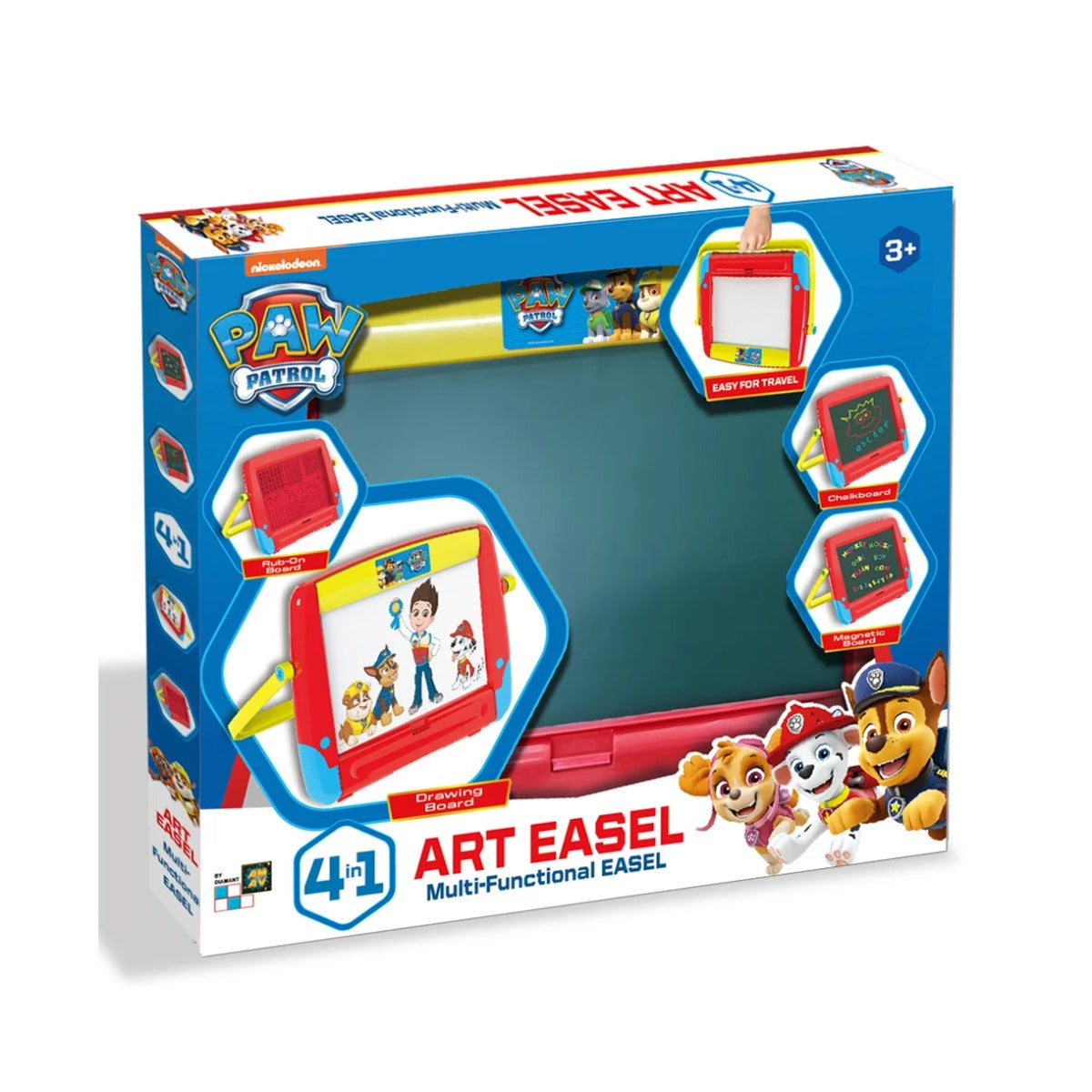Buy Paw Patrol Easel and Drawing Board 4 in 1 Art Easel | Yallatoys.com