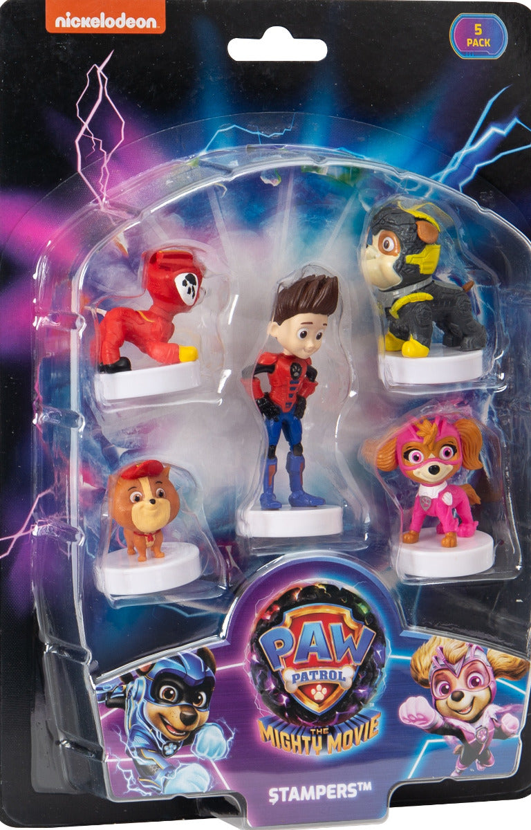 Buy Paw Patrol The Mighty Movie stampers Blister 5 Pack (Sold Separately Subject to Availability) | Yallatoys.com