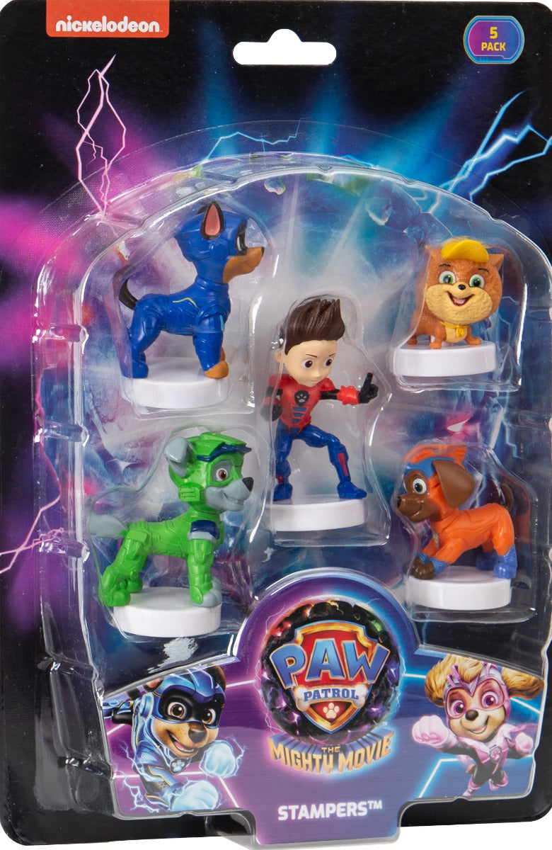 Buy Paw Patrol The Mighty Movie stampers Blister 5 Pack (Sold Separately Subject to Availability) | Yallatoys.com