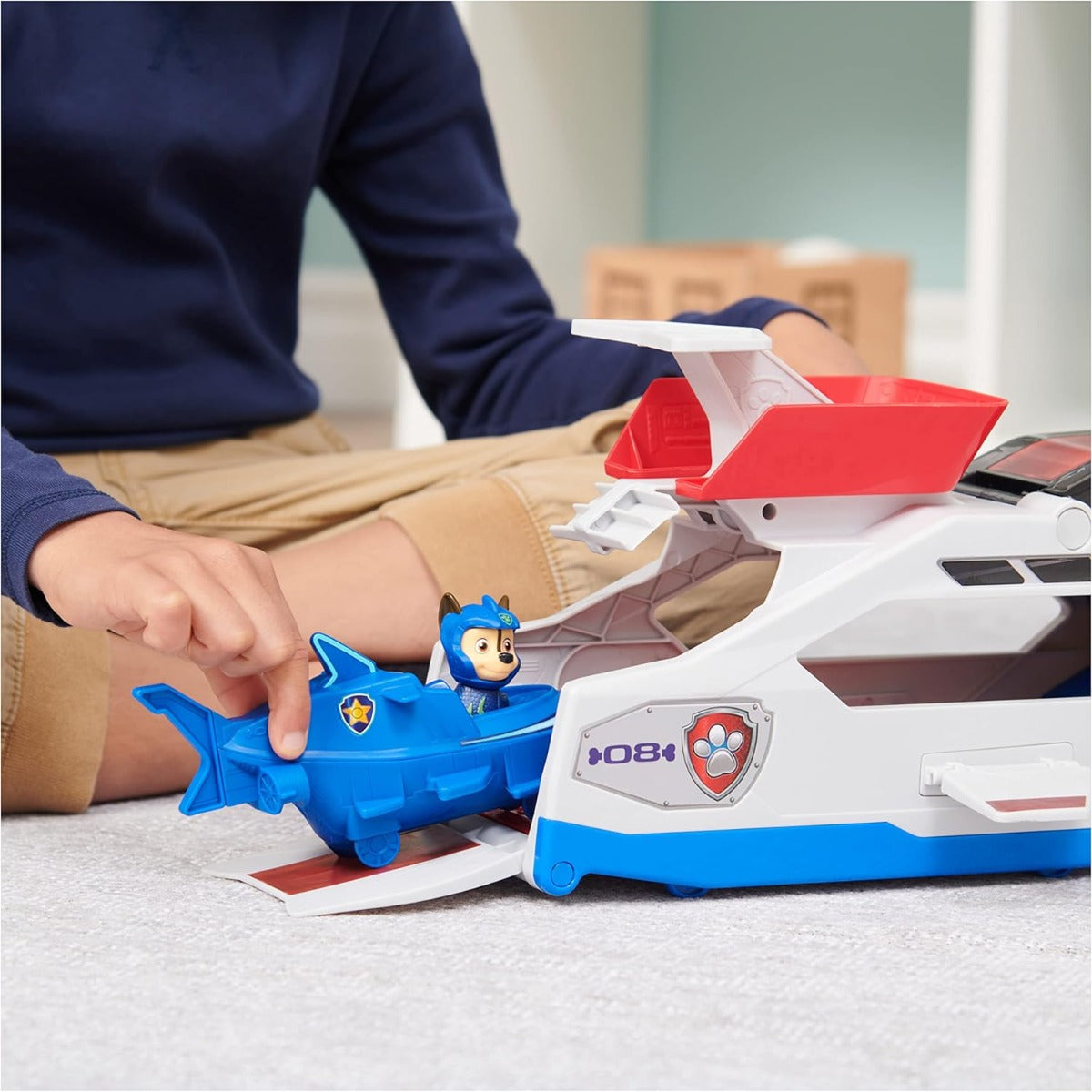 Buy Paw Patrol Aqua Pups Whale Patroller Team Vehicle | Yallatoys.com
