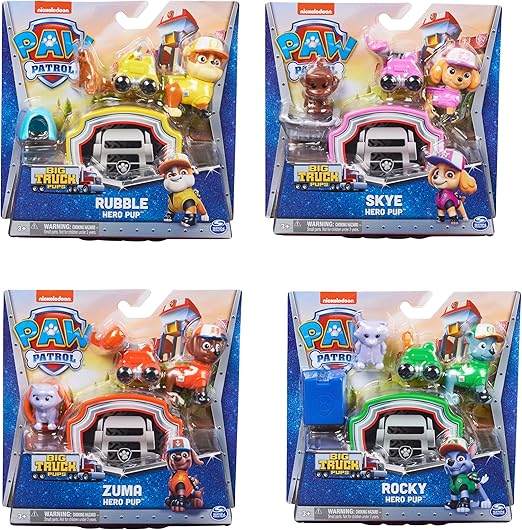Buy Paw Patrol Big Truck Hero Pups Figure (Sold Separately Subject to availability) | Yallatoys.com