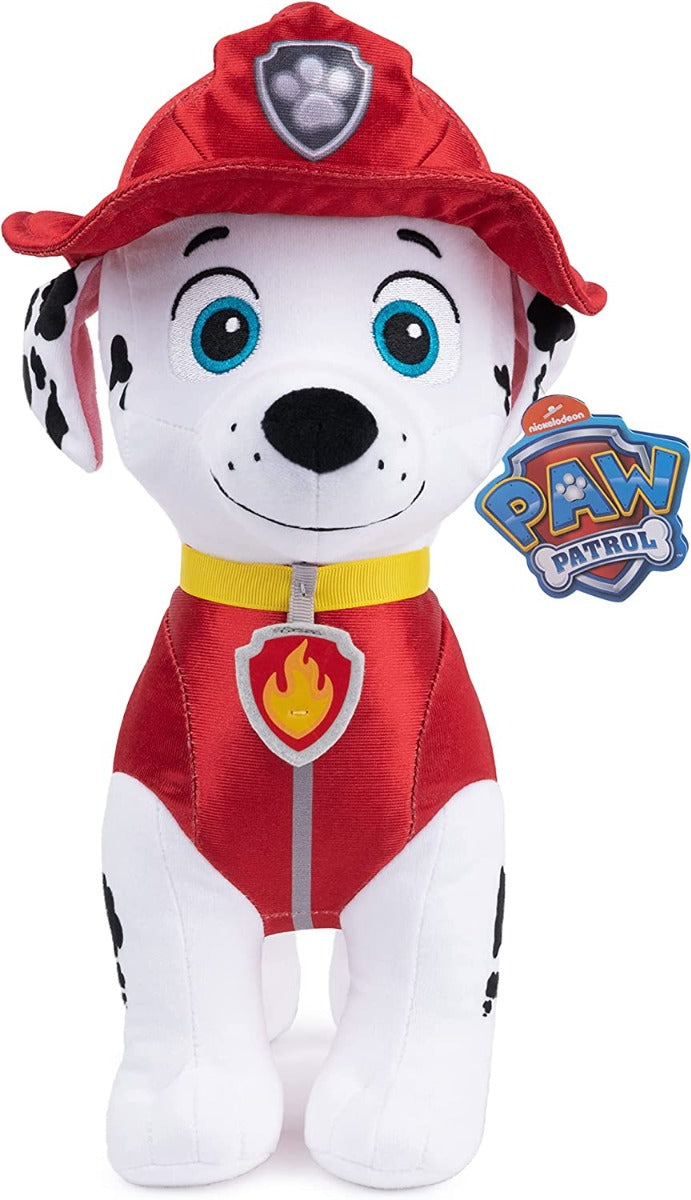 Buy Paw Patrol 9inch Plush Marshall in Heroic Standing Position | Yallatoys.com