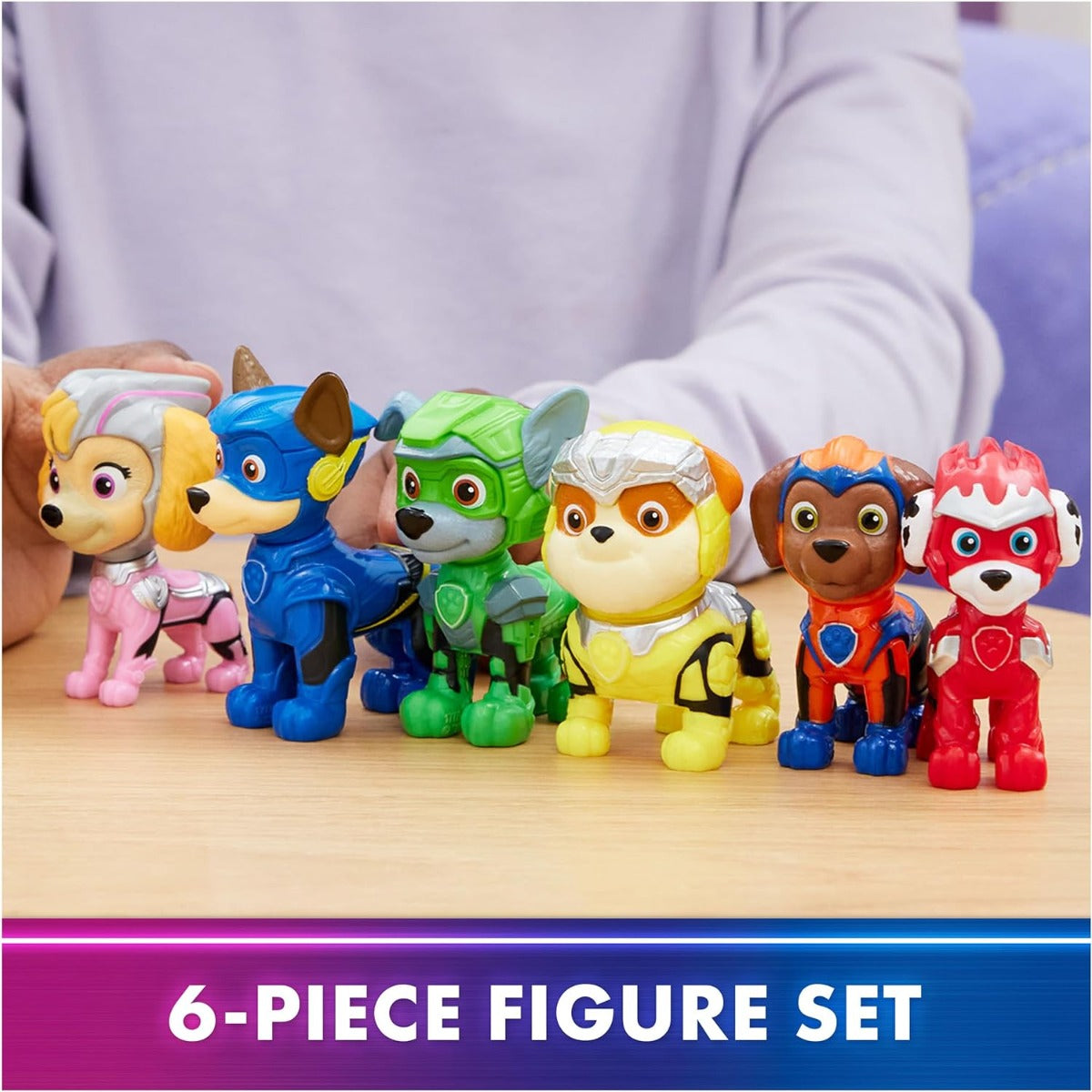 Buy Paw Patrol The Mighty Movie with 6 Collectible Action Figures Gift Pack | Yallatoys.com