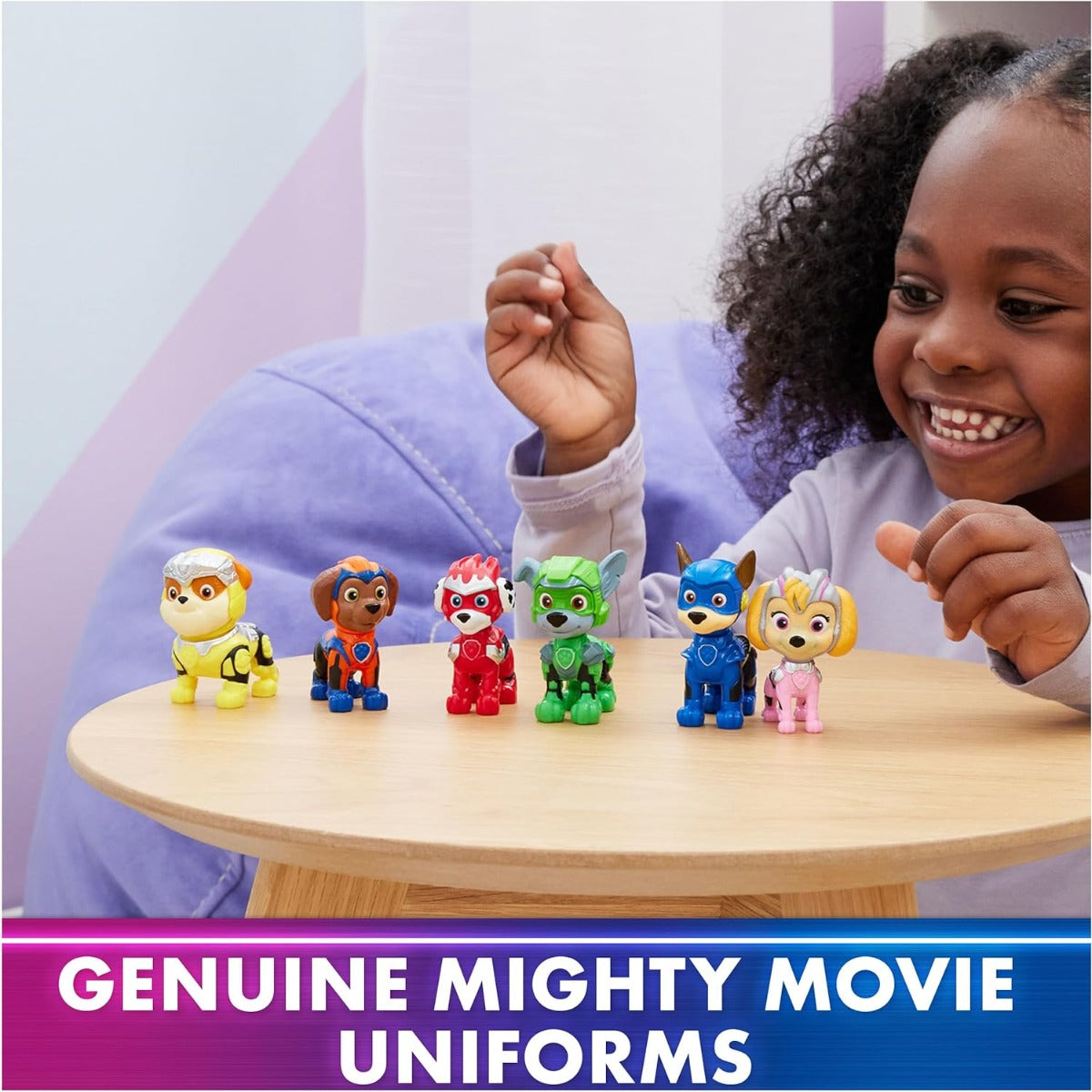 Buy Paw Patrol The Mighty Movie with 6 Collectible Action Figures Gift Pack | Yallatoys.com