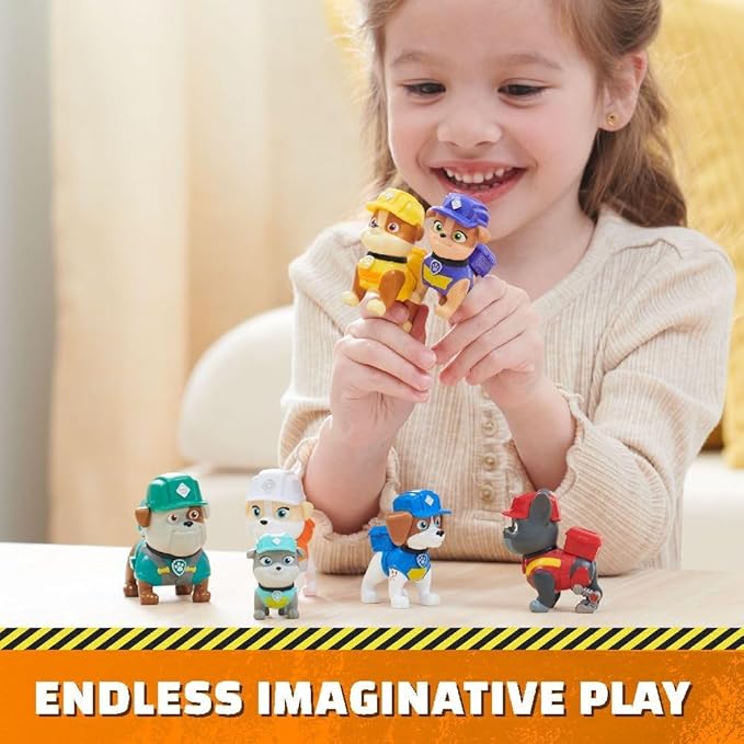 Buy Paw Patrol Rubble & Crew Toy Figures Gift Pack (Sold Separately Subject To Availability) | Yallatoys.com