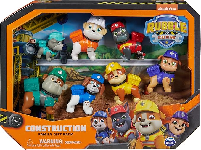 Buy Paw Patrol Rubble & Crew Toy Figures Gift Pack (Sold Separately Subject To Availability) | Yallatoys.com