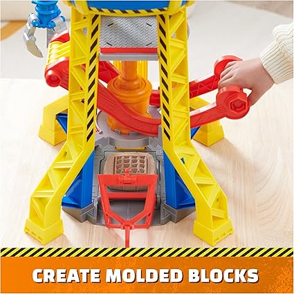Buy Paw Patrol Rubble and Crew Bark Yard Crane Tower Playset | Yallatoys.com