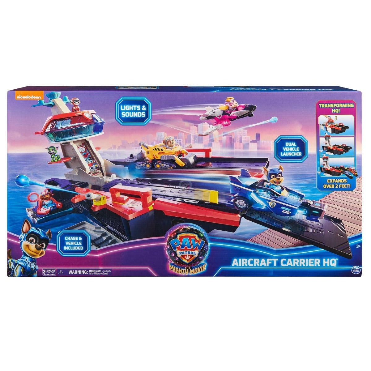 Buy Paw Patrol Movie 2 Aircraft Carrier Head Quatres Playset | Yallatoys.com