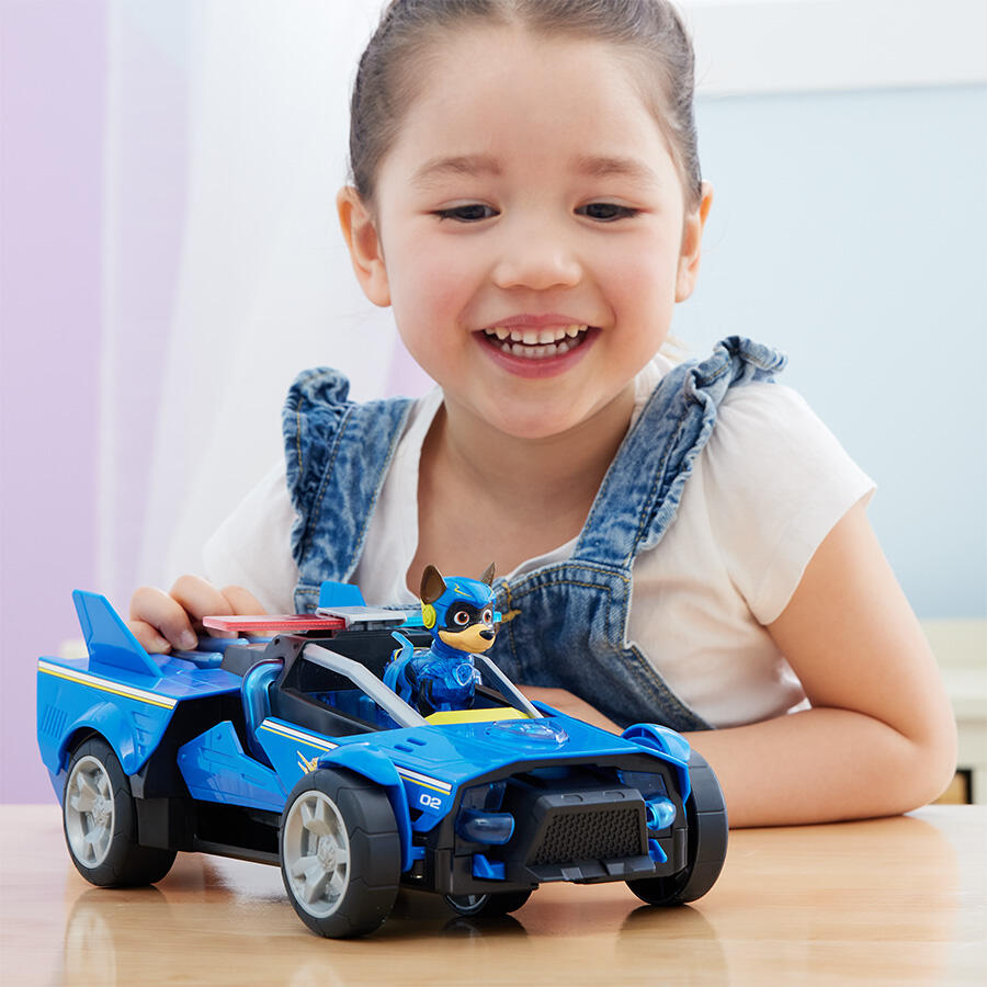 Buy Paw Patrol The Mighty Movie Chase Mighty Transforming Cruiser | Yallatoys.com