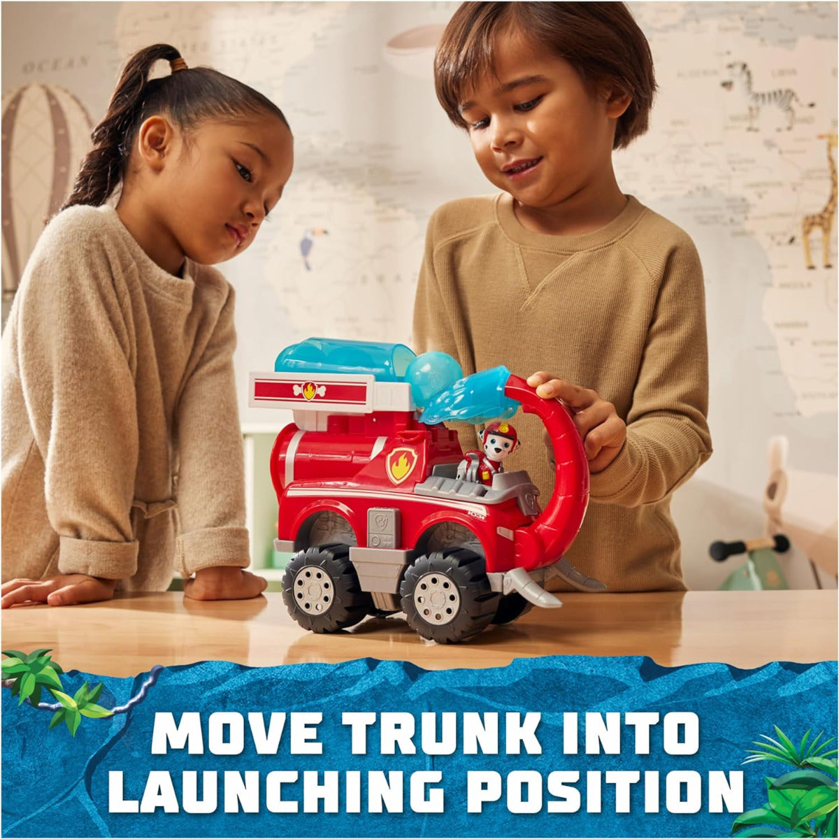 Buy Paw Patrol Jungle Marshall's Fire Truck | Yallatoys.com