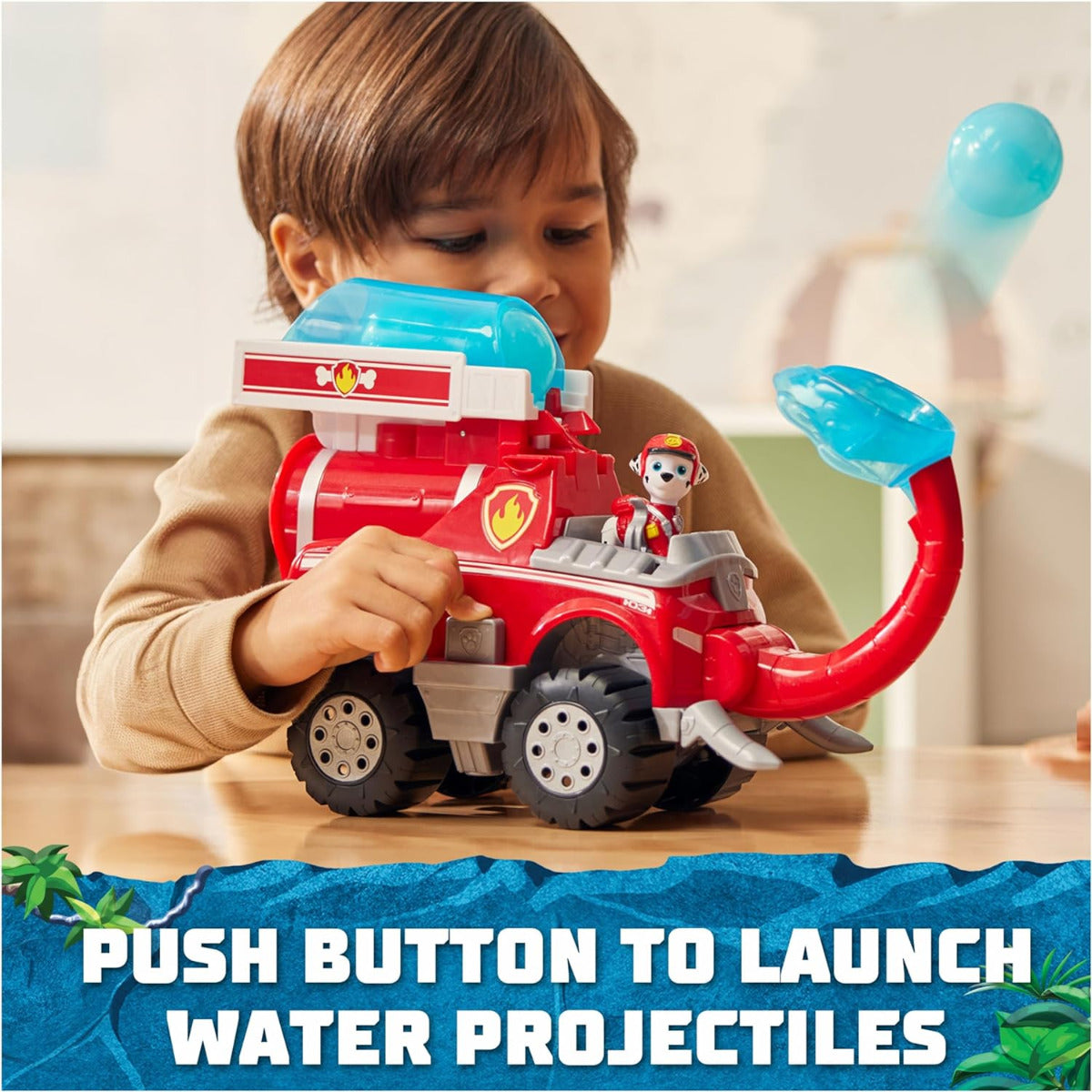 Buy Paw Patrol Jungle Marshall's Fire Truck | Yallatoys.com