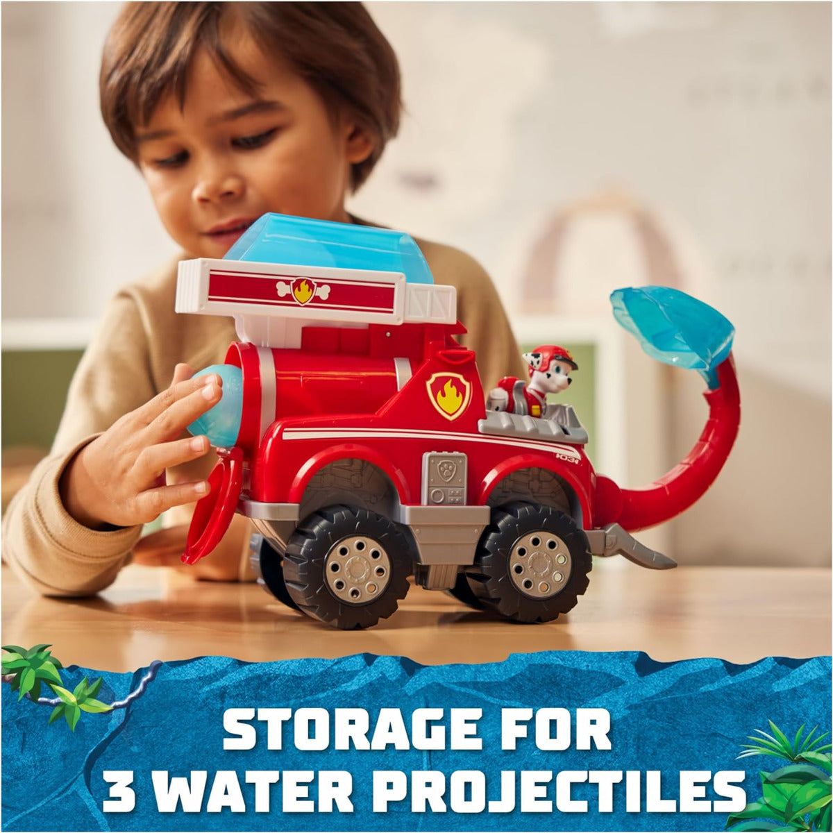 Buy Paw Patrol Jungle Marshall's Fire Truck | Yallatoys.com