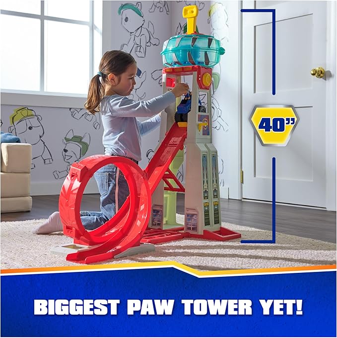 Buy Paw Patrol Rescue Wheels Tower Lookout Plays With Figure | Yallatoys.com