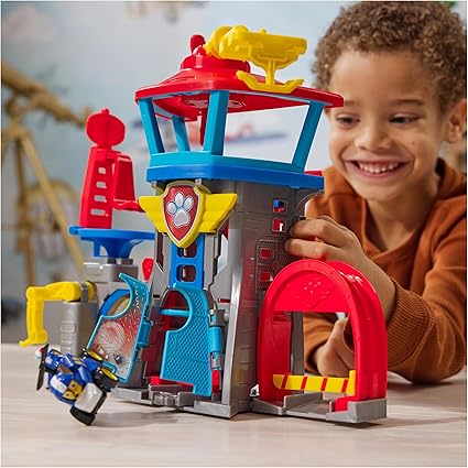 Buy Paw Patrol Air Rescue Pup Squad Adventure Bay Airport Playset | Yallatoys.com