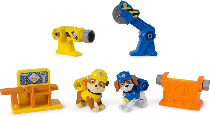 Buy Paw Patrol Rubble And Crew Figure Power Tool Pups 2PK | Yallatoys.com